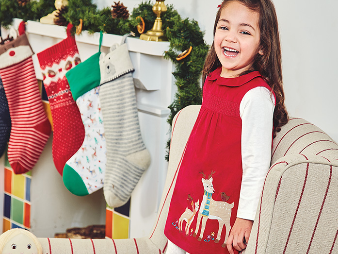 JoJo Maman Bebe Christmas Kids Clothes